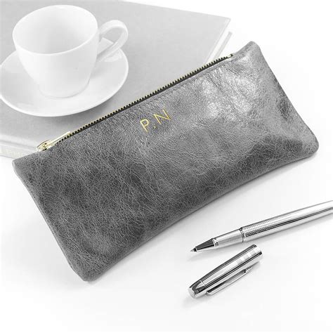 gucci pencil cases|luxury leather pencil case.